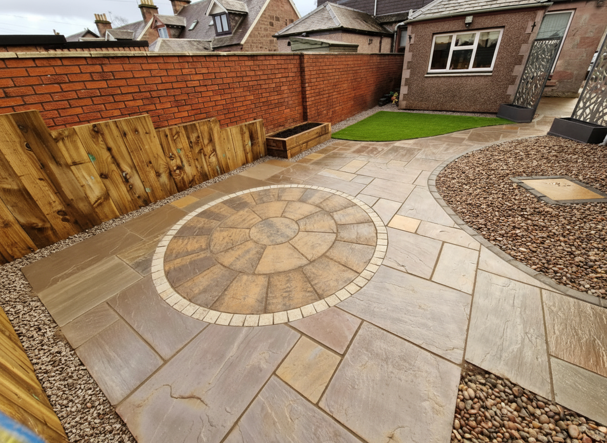 Patio Installation Falkirk - Professional landscaping in Larbert