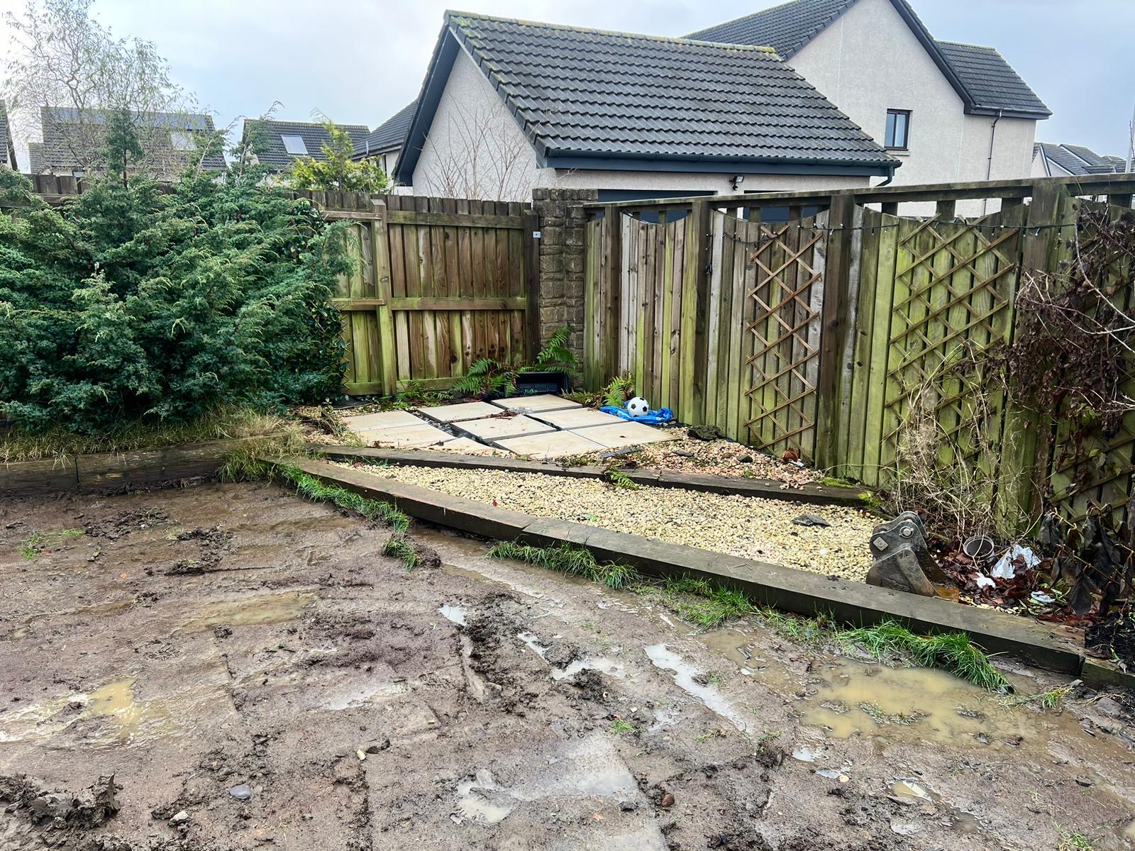 Before - Original Garden Space