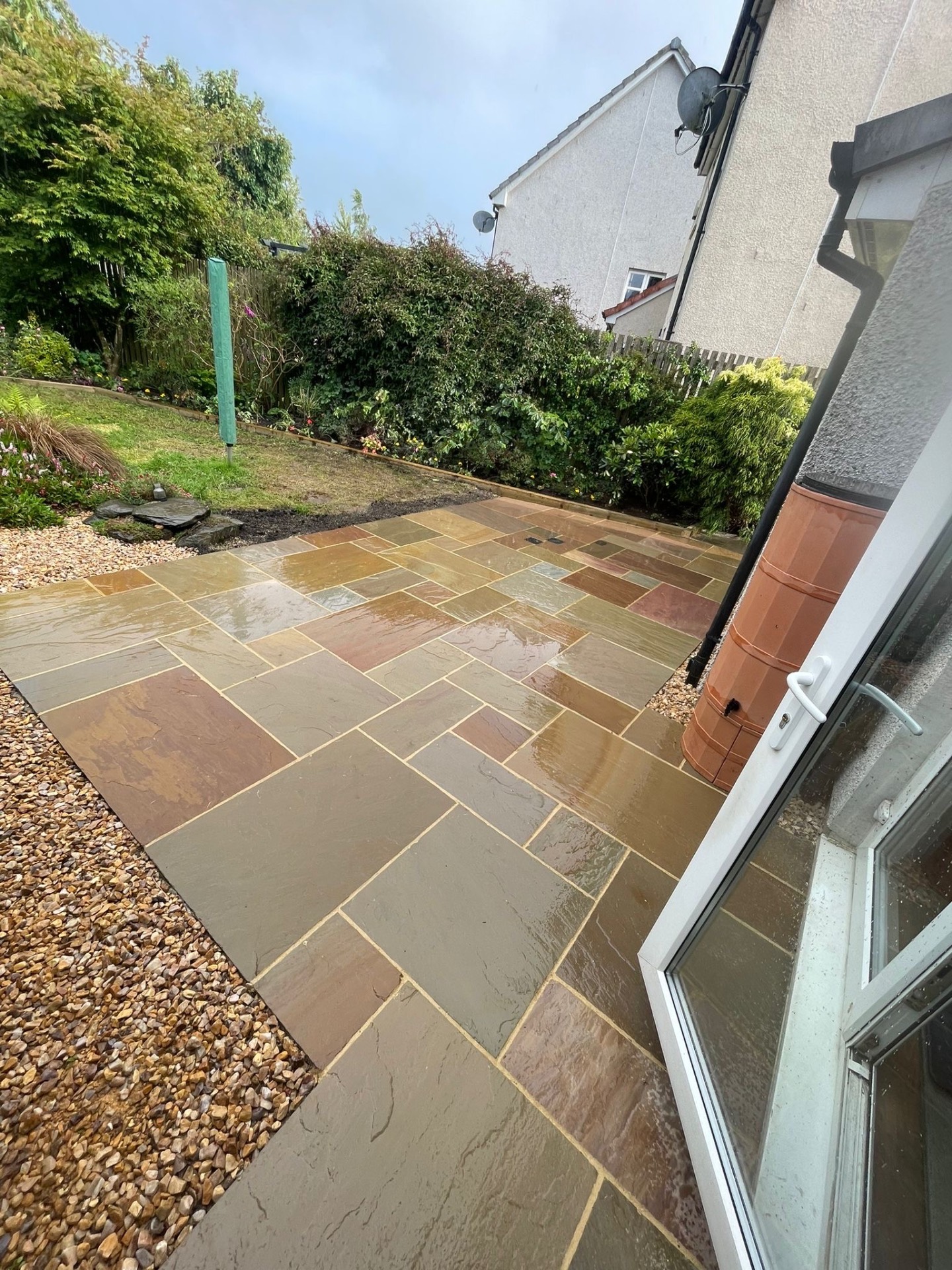 Sandstone Patio Installation Falkirk - Professional landscaping in Falkirk
